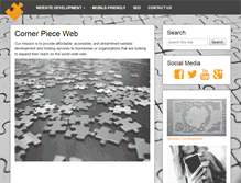 Tablet Screenshot of cornerpieceweb.com